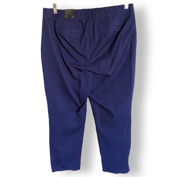 Lane Bryant Womens Pants Size 18 The Ashley Navy Blue Curvy Fit Plus Size NEW - Picture 3 of 5